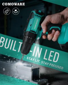 COMOWARE 20V Cordless Drill