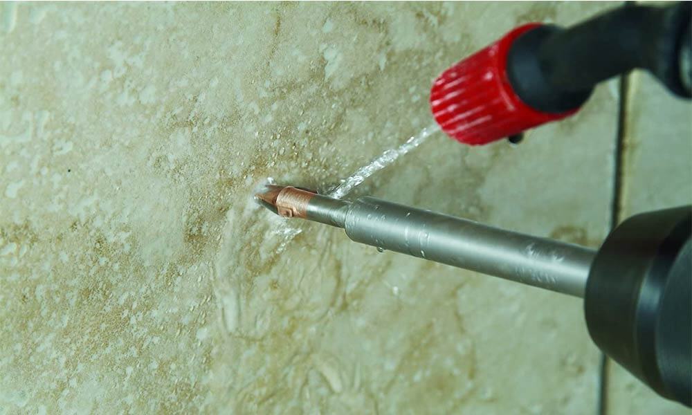 Best Way to Drill through Porcelain Tile